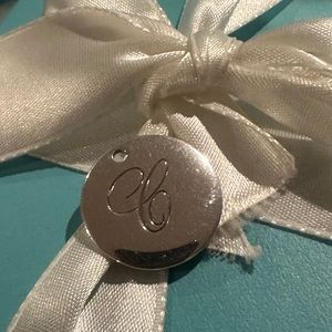 Tiffany & Co LARGE round initial “C”